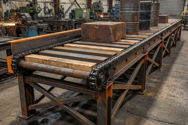 ناقلات السيور الخشبية والفولاذية