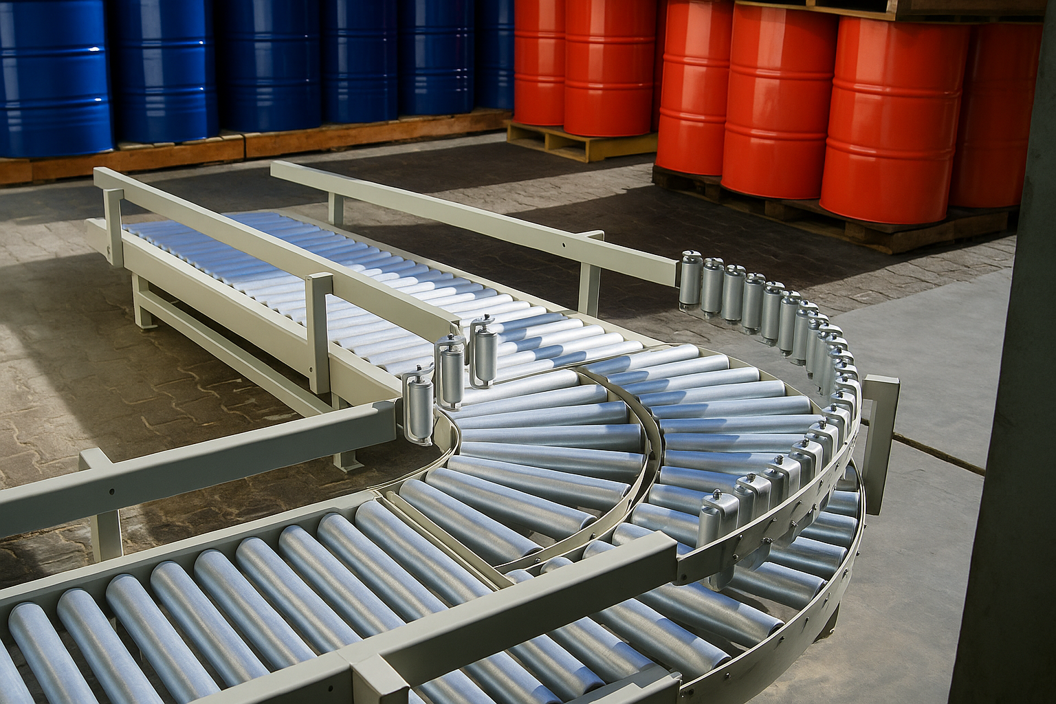 سيور الرولات (الحرة والمتحركة)